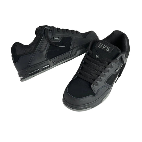 DVS Enduro Heir Shoes Black/Black Men's Skate Shoes DVS 
