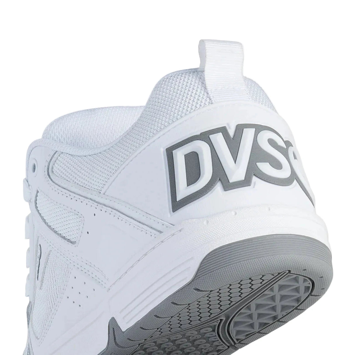 DVS Comanche Shoes White/Grey Men's Skate Shoes DVS 