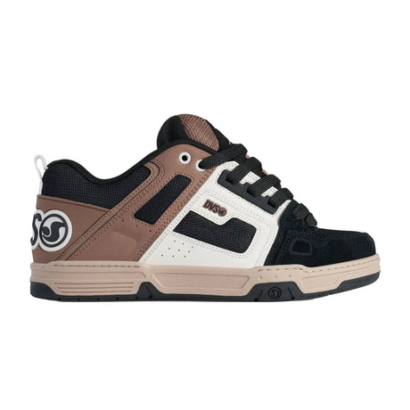 DVS Comanche Shoes Black/Taupe/Brown Men's Skate Shoes DVS 
