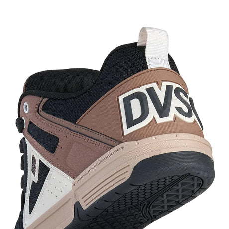 DVS Comanche Shoes Black/Taupe/Brown Men's Skate Shoes DVS 