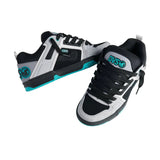 DVS Comanche Shoes Grey/Black/Teal Men's Skate Shoes DVS 