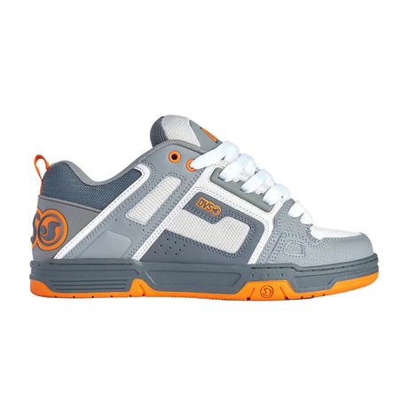 DVS Comanche Shoes Charcoal Gray/Orange/Nubuck DVS 
