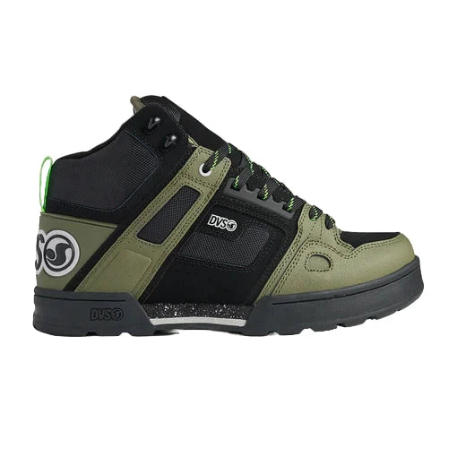 DVS Comanche Boot Olive/Black/Lime Men's Winter Boots DVS 