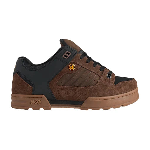 DVS Militia Snow Shoes Brown/Black/Gum Men's Winter Boots DVS 
