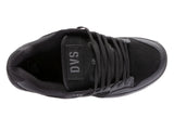 DVS Enduro Heir Shoes Black/Black Leather Men's Skate Shoes DVS 