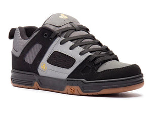 DVS Gambol Shoes Black/Charcoal/Gold Men's Skate Shoes DVS 