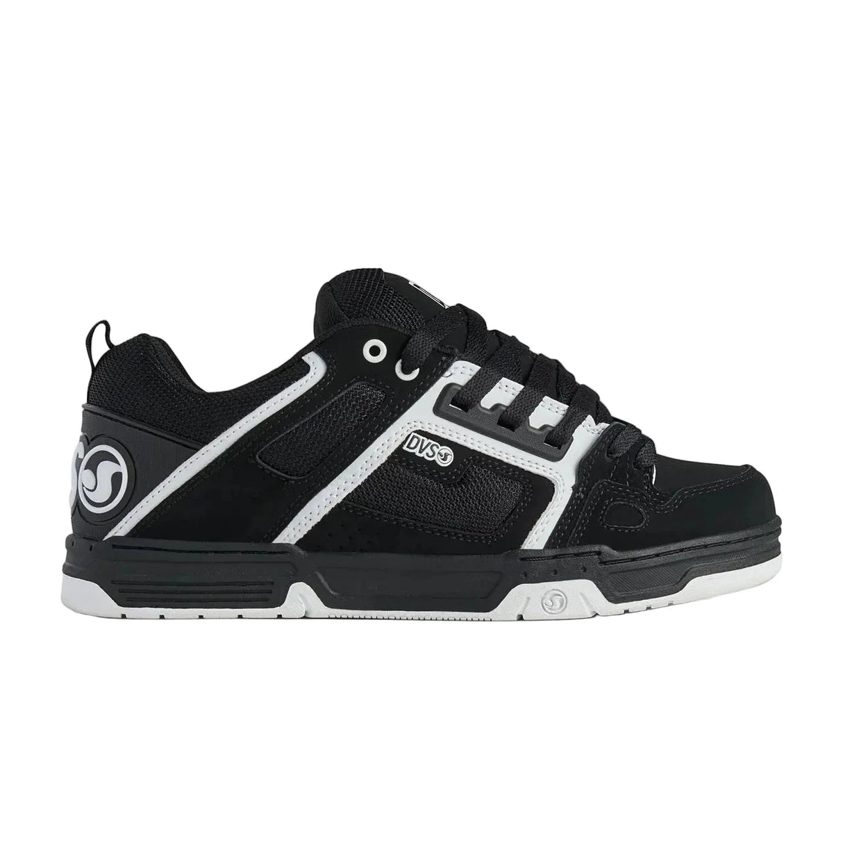 DVS Comanche Shoes Black/White/Leather DVS 