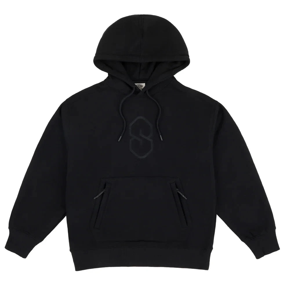 SOUVENIR DWR Tech Pullover Hoodie Black Men's Pullover Hoodies Souvenir 