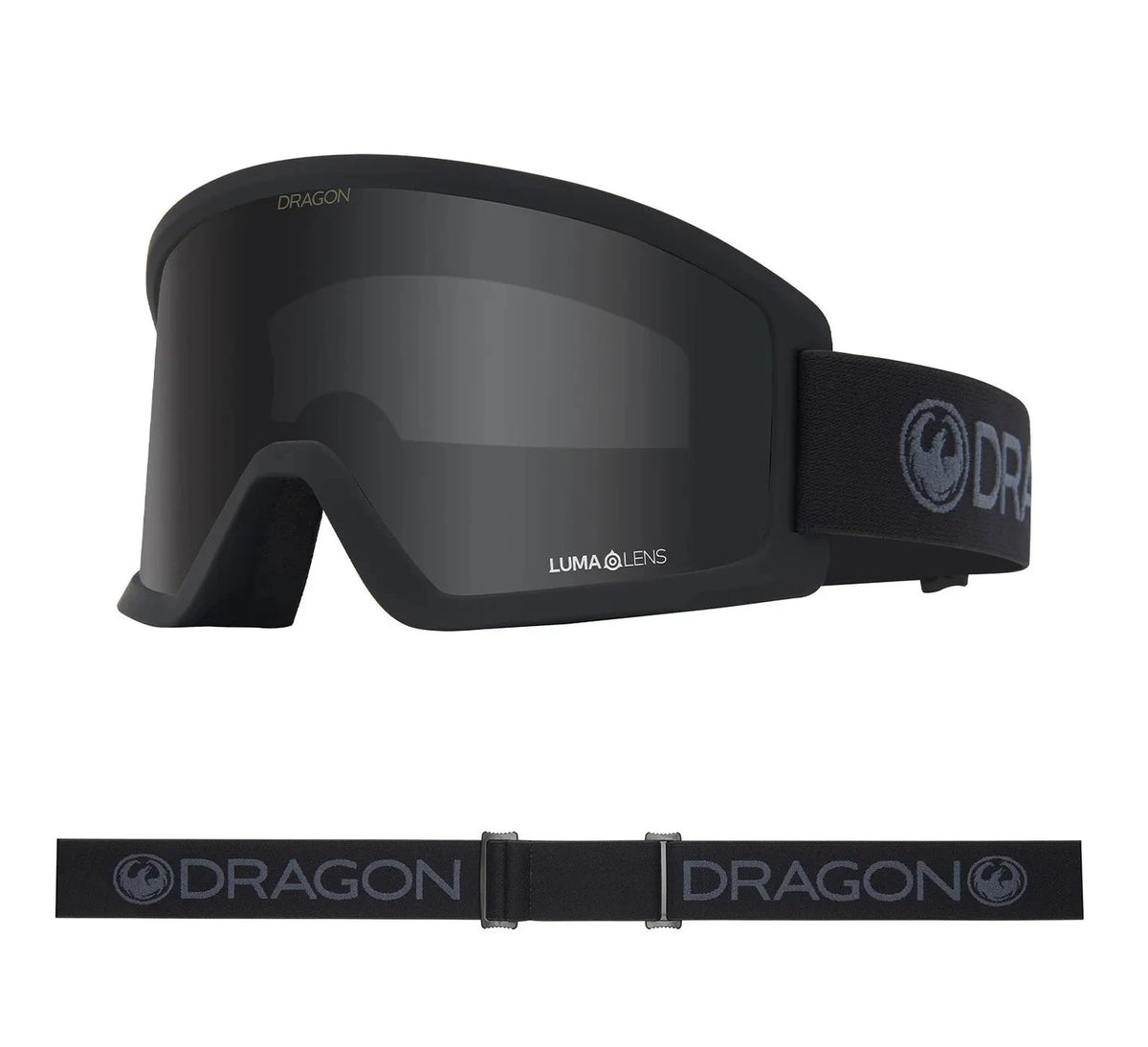 DRAGON DX3 L OTG Blackout - Lumalens Dark Smoke Snow Goggles Snow Goggles Dragon 