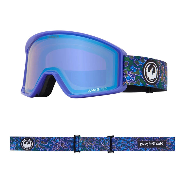 DRAGON DXT OTG Urushi - Lumalens Flash Blue Ion Snow Goggles Snow Goggles Dragon 