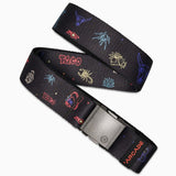 ARCADE Youth Dialed Stretch Belt Black Boy's Belts ARCADE 