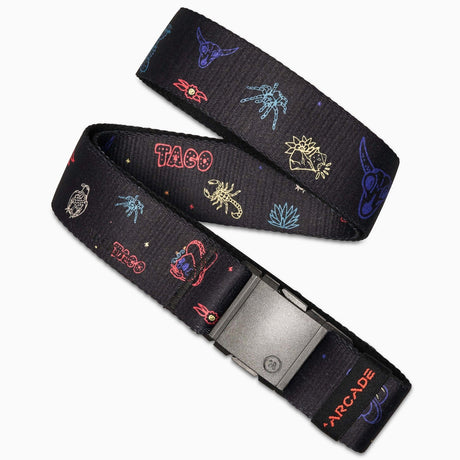 ARCADE Youth Dialed Stretch Belt Black Boy's Belts ARCADE 