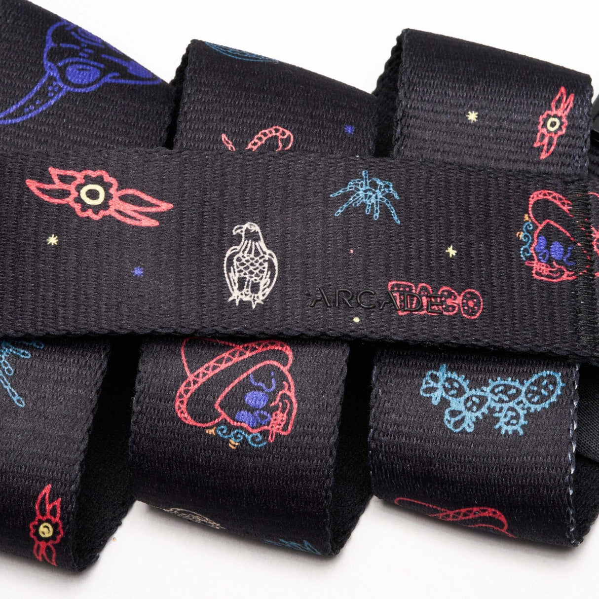 ARCADE Youth Dialed Stretch Belt Black Boy's Belts ARCADE 