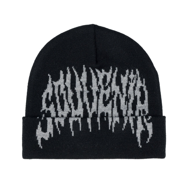 SOUVENIR Dirty Cuff Beanie Black Men's Beanies Souvenir 