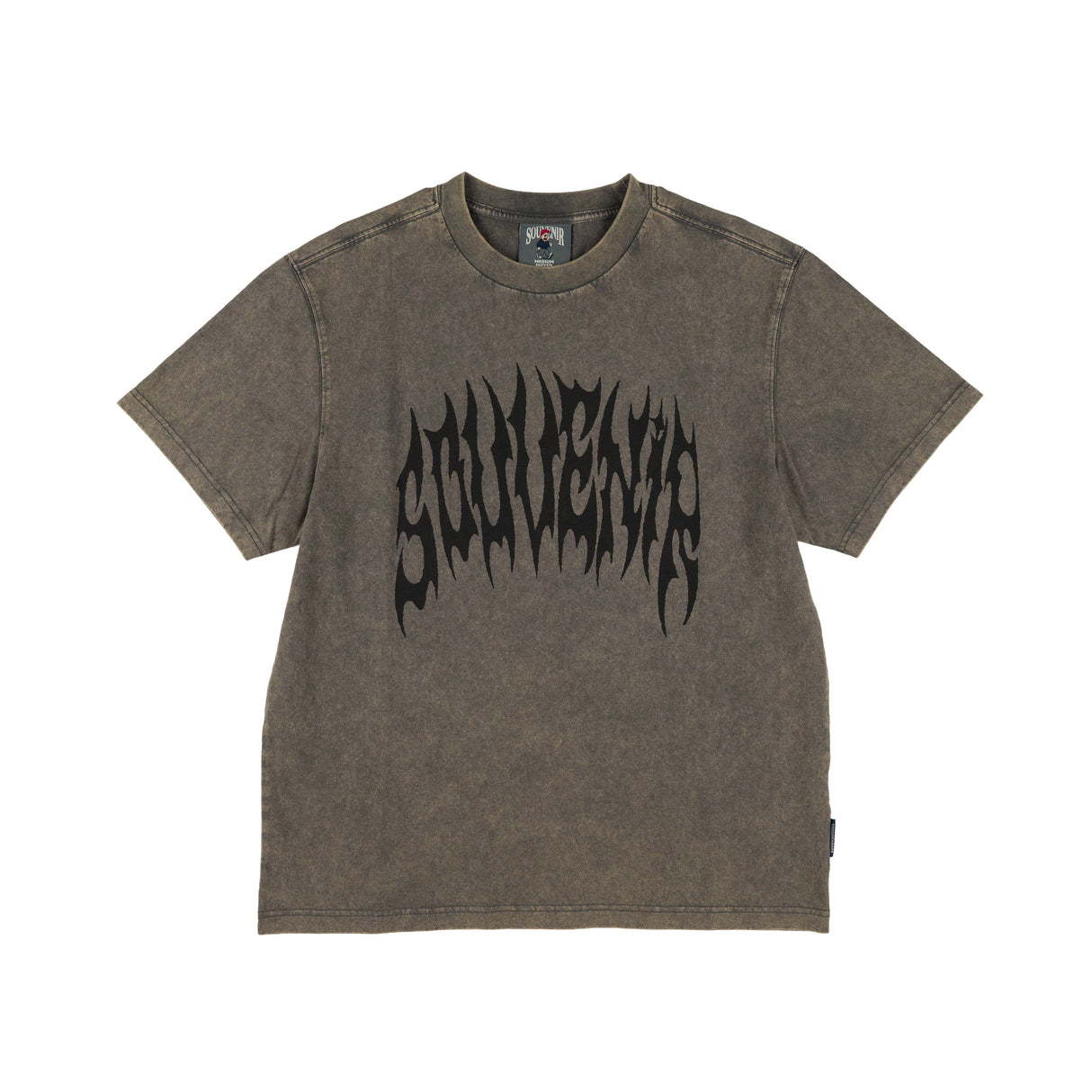 SOUVENIR Dirty T-Shirt Dirty Grey Men's Short Sleeve T-Shirts Souvenir 