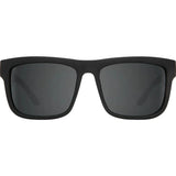 SPY Discord Matte Black Leopard - Happy Grey Green Light Silver Spectra Mirror Sunglasses Sunglasses Spy 