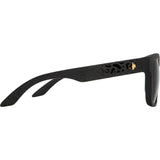 SPY Discord Matte Black Leopard - Happy Grey Green Light Silver Spectra Mirror Sunglasses Sunglasses Spy 