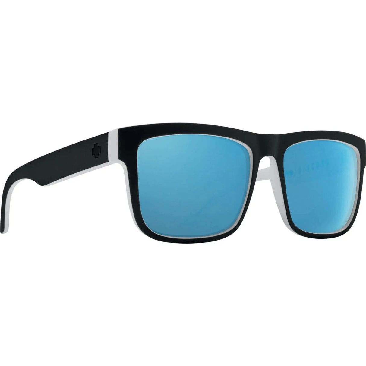 SPY Discord Whitewall - Happy Grey Green Light Blue Spectra Polarized Sunglasses Sunglasses Spy 