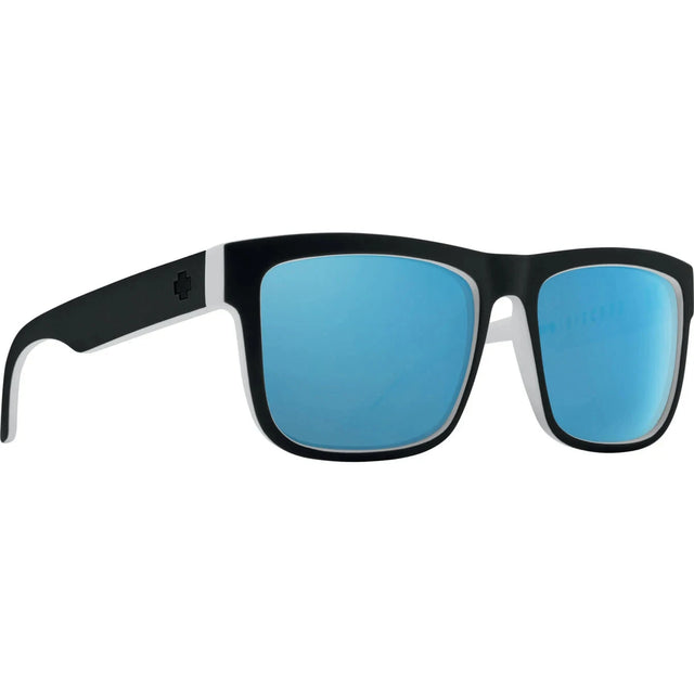 SPY Discord Whitewall - Happy Grey Green Light Blue Spectra Polarized Sunglasses Sunglasses Spy 