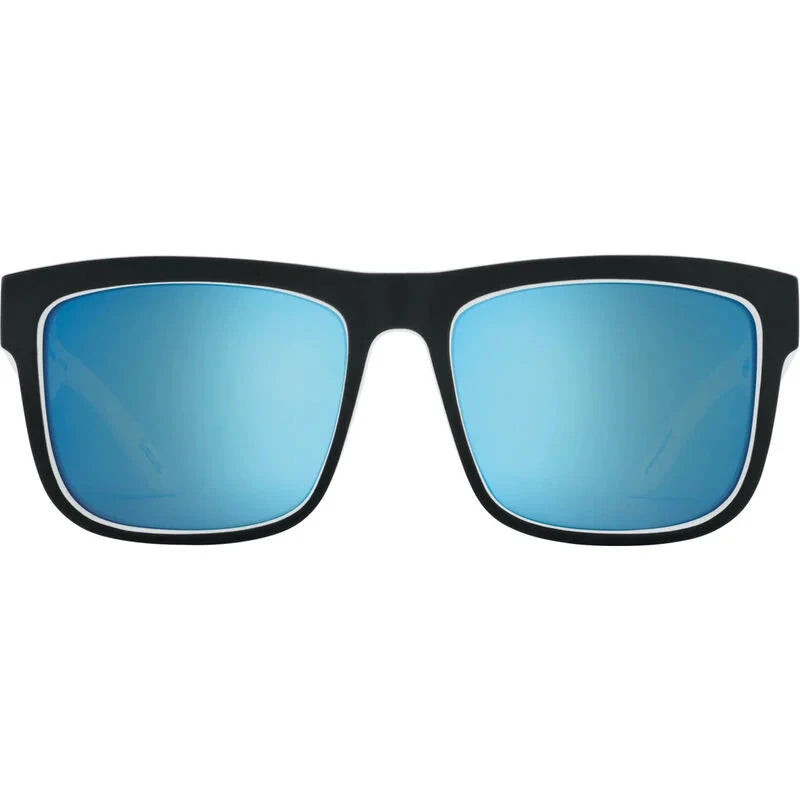 SPY Discord Whitewall - Happy Grey Green Light Blue Spectra Polarized Sunglasses Sunglasses Spy 