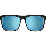 SPY Discord Whitewall - Happy Grey Green Light Blue Spectra Polarized Sunglasses Sunglasses Spy 
