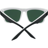 SPY Discord Whitewall - Happy Grey Green Light Blue Spectra Polarized Sunglasses Sunglasses Spy 