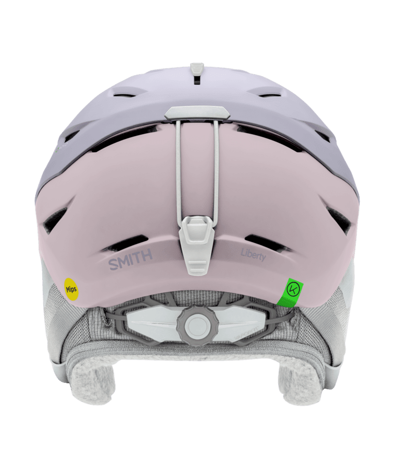 SMITH Women's Liberty MIPS Snow Helmet Matte Lunar Fog/Blush Women's Snow Helmets Smith 