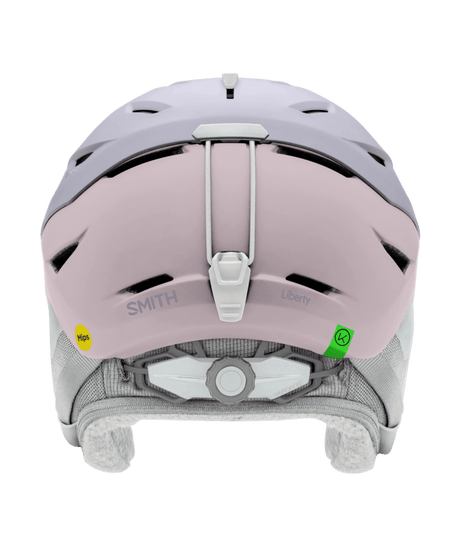 SMITH Women's Liberty MIPS Snow Helmet Matte Lunar Fog/Blush Women's Snow Helmets Smith 