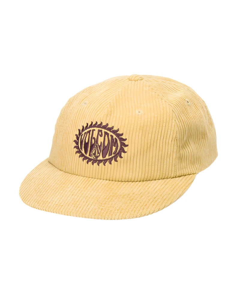 VOLCOM Women's Full Stone Dad Hat Dust Yellow Women's Hats Volcom 