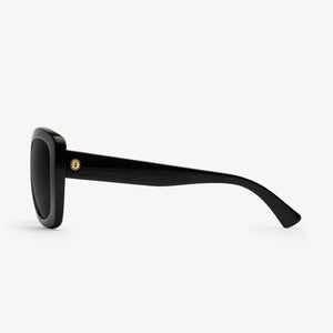 ELECTRIC Gaviota Gloss Black - Grey Polarized Sunglasses Sunglasses Electric 