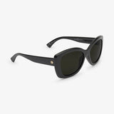 ELECTRIC Gaviota Gloss Black - Grey Polarized Sunglasses Sunglasses Electric 