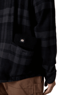 686 Smarty Headwall Flannel Black Plaid Men's Flannel Shirts 686 