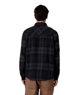686 Smarty Headwall Flannel Black Plaid Men's Flannel Shirts 686 