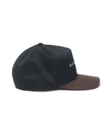 686 High-Pro Ses Two Tone Structured 5 Panel Hat Black Men's Hats 686 