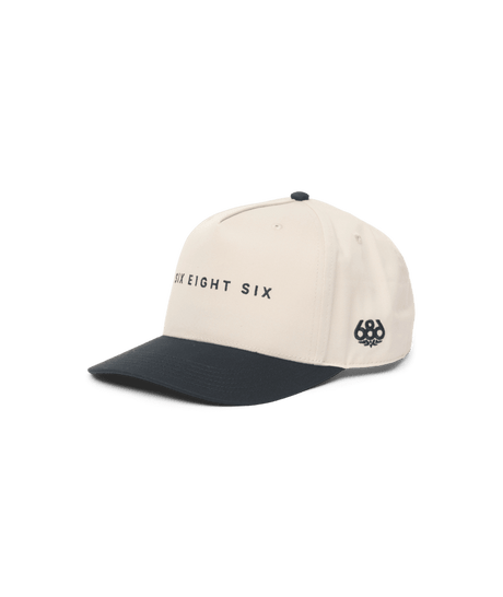 686 High-Pro Ses Two Tone Structured 5 Panel Hat Limestone Men's Hats 686 