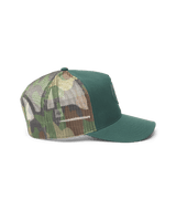 686 Mid-Pro Wreath Unstructured 5 Panel Mesh Hat Moss Green Men's Hats 686 