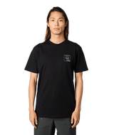 686 Cross-Cut Authentic T-Shirt Black Men's Short Sleeve T-Shirts 686 