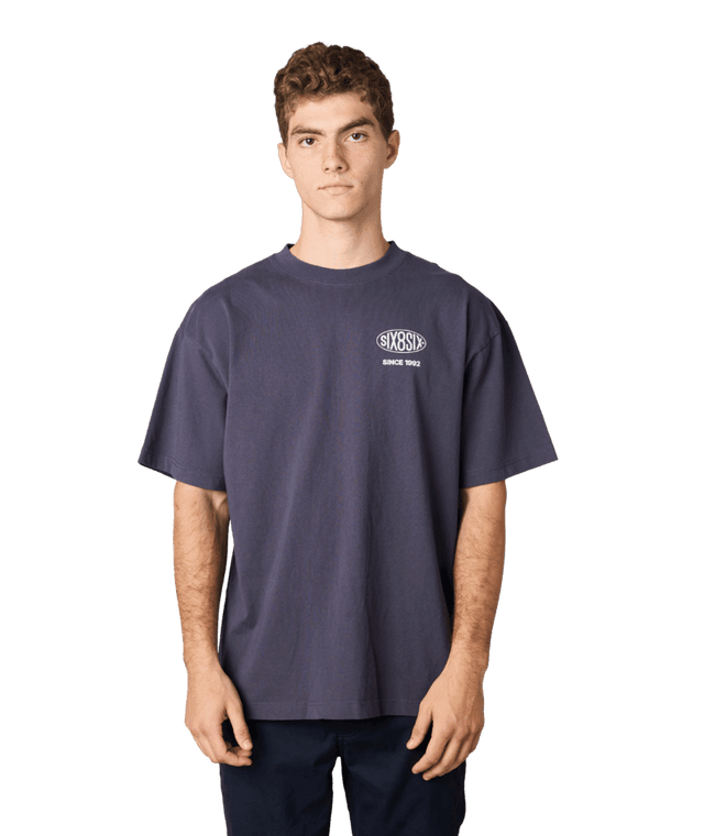 686 92 Relaxed T-Shirt Navy Men's Short Sleeve T-Shirts 686 
