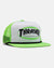 THRASHER Ellipse Logo Trucker Hat Green Men's Hats Thrasher 