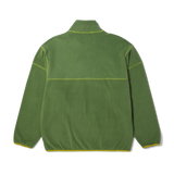 HUF Elysian Quarter Zip Fleece Pullover Avocado Men's Crewnecks huf 