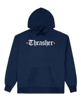 THRASHER Spitfire X Thrasher The End Oath Hoodie Navy Men's Pullover Hoodies Thrasher 