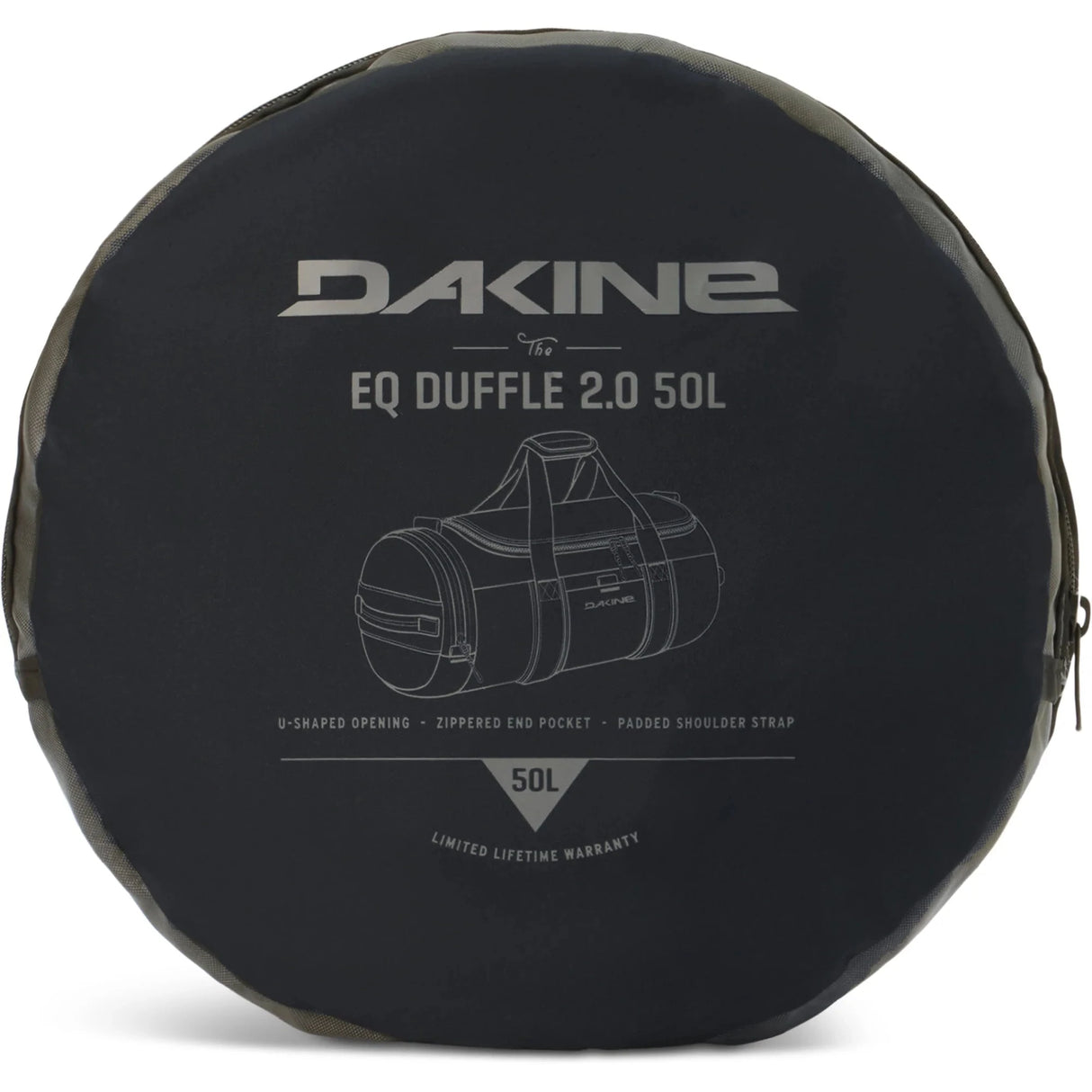 DAKINE EQ Duffle 2.0 50L Bag Carbon Heather Duffle Bags Dakine 
