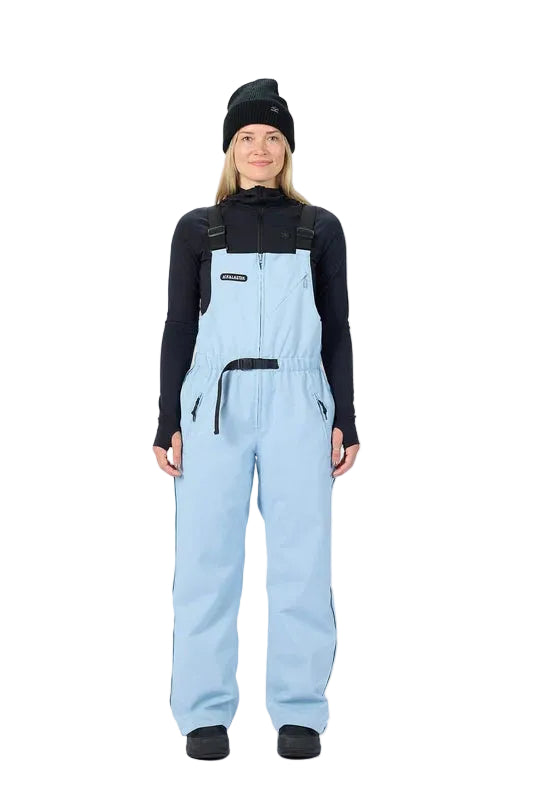 AIRBLASTER Women's Every Body Bib Snow Pants Glacier 2027 Women's Snow Bib Pants Airblaster 