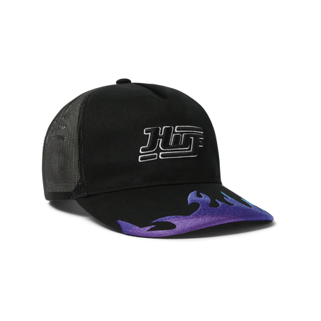 HUF Exhaust Trucker Hat Black Men's Hats Huf 