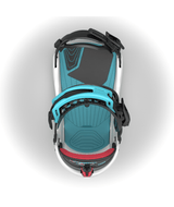 THIRTYTWO T32M Fase X Pat Fava Snowboard Bindings Grey 2026 Men's Snowboard Bindings Thirtytwo 