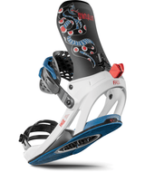 THIRTYTWO T32M Fase X Pat Fava Snowboard Bindings Grey 2026 Men's Snowboard Bindings Thirtytwo 