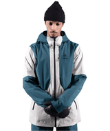 JONES MTN Surf Recycled Shell Snowboard Jacket Smoke Grey 2025 Men's Snow Jackets Jones Snowboards 