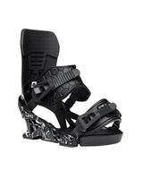 #YES Airmaster Snowboard Bindings Splatter White 2026 Men's Snowboard Bindings Yes Snowboards 