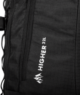 JONES Higher 32L Backcountry Backpack Black Backcountry Backpacks Jones Snowboards 