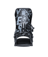 #YES Airmaster Snowboard Bindings Splatter Grey 2026 Men's Snowboard Bindings Yes Snowboards 